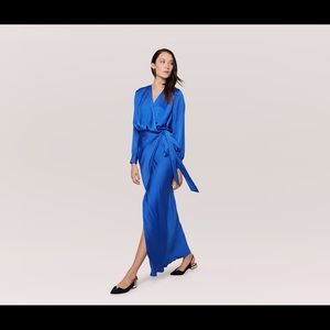 NEW Fame and Partners Agata Dress in Burgundy